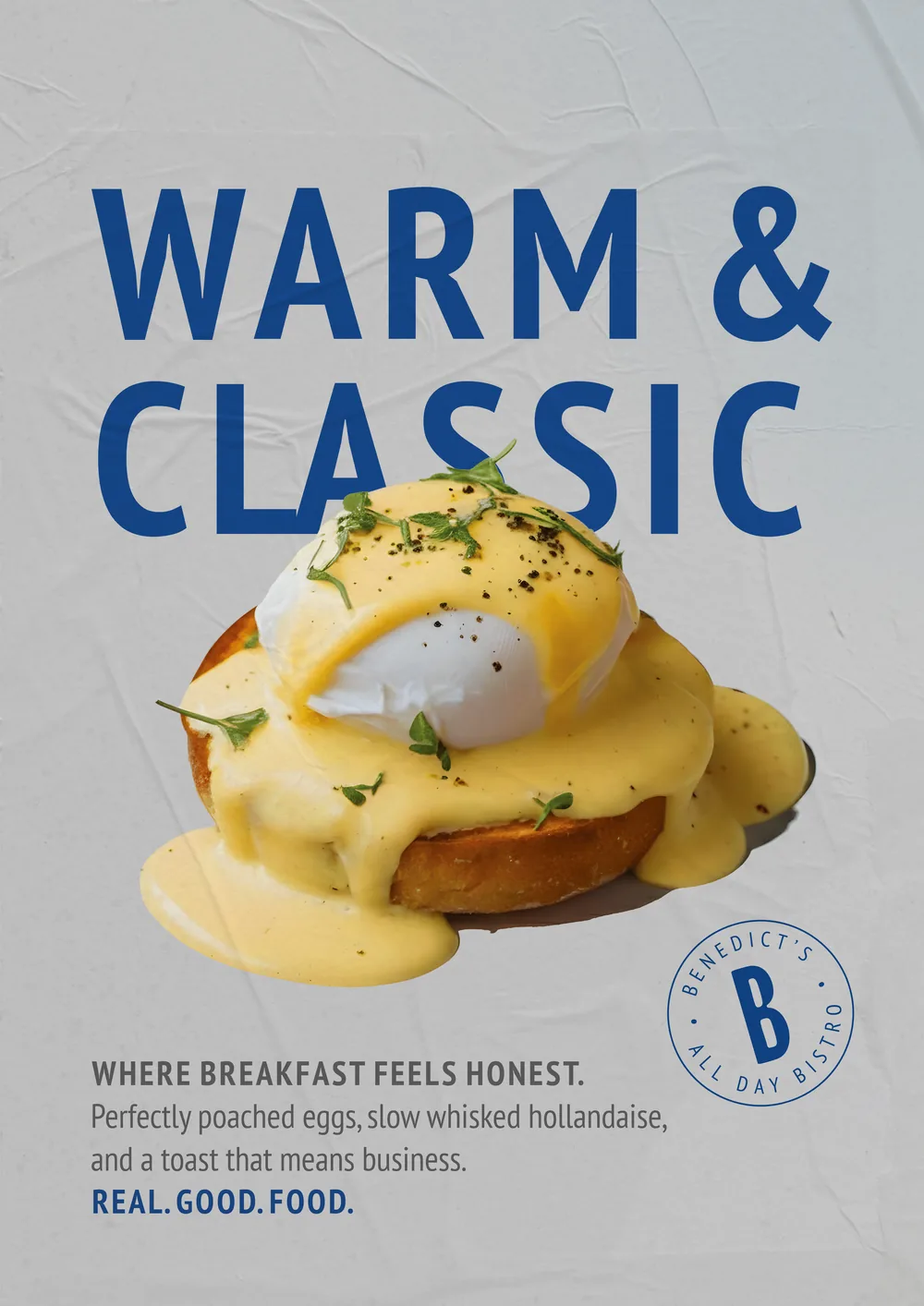 Classic Eggs Benedict at Benedict's